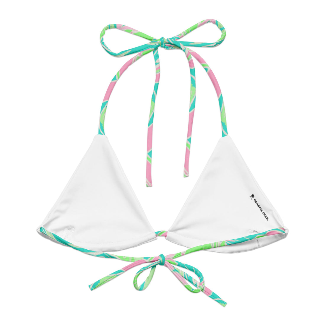 Florida Keys Light Bikini Top-Coastal Cool-Recycled Swimsuits and Beachwear