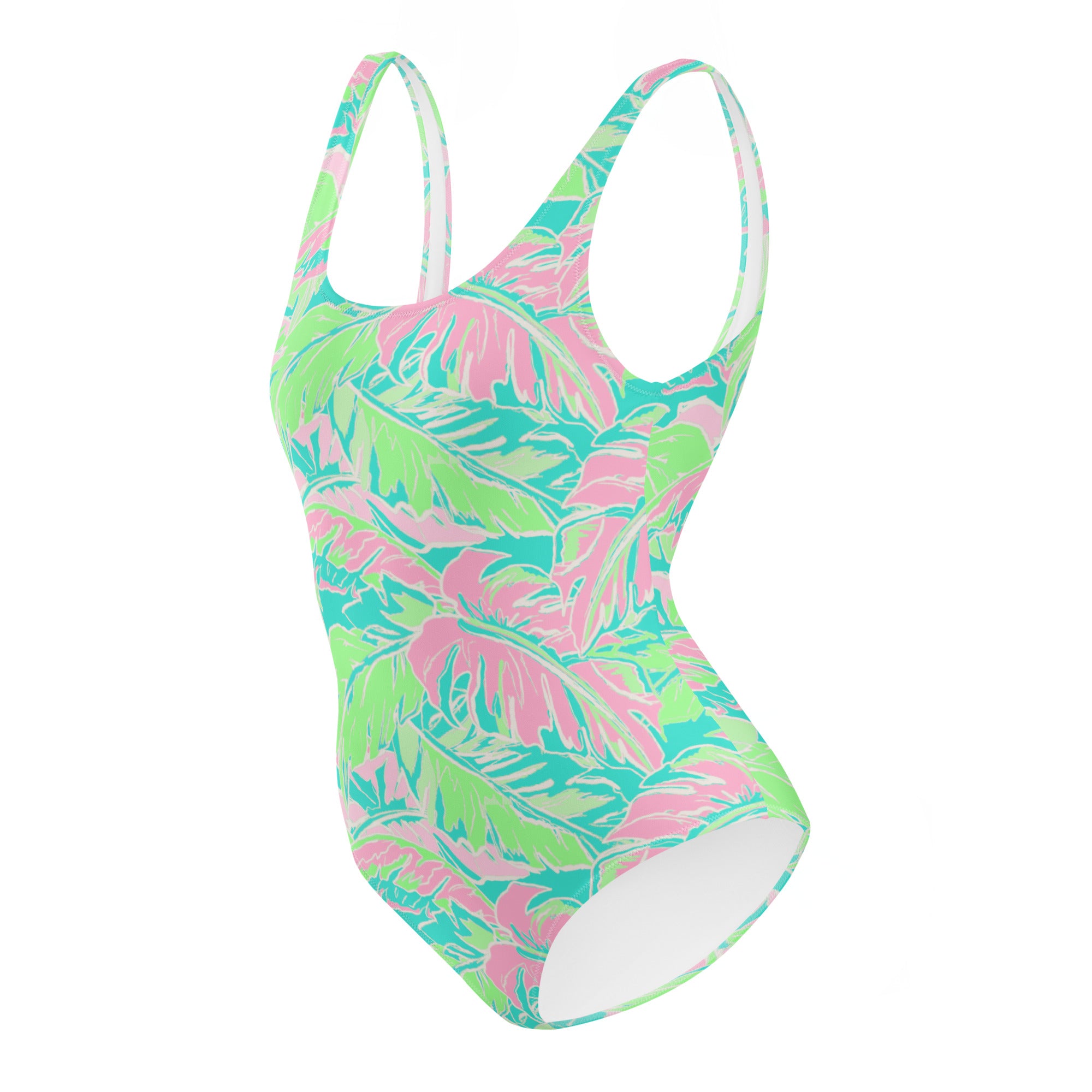 Florida Keys Light One-Piece Swimsuit-Coastal Cool