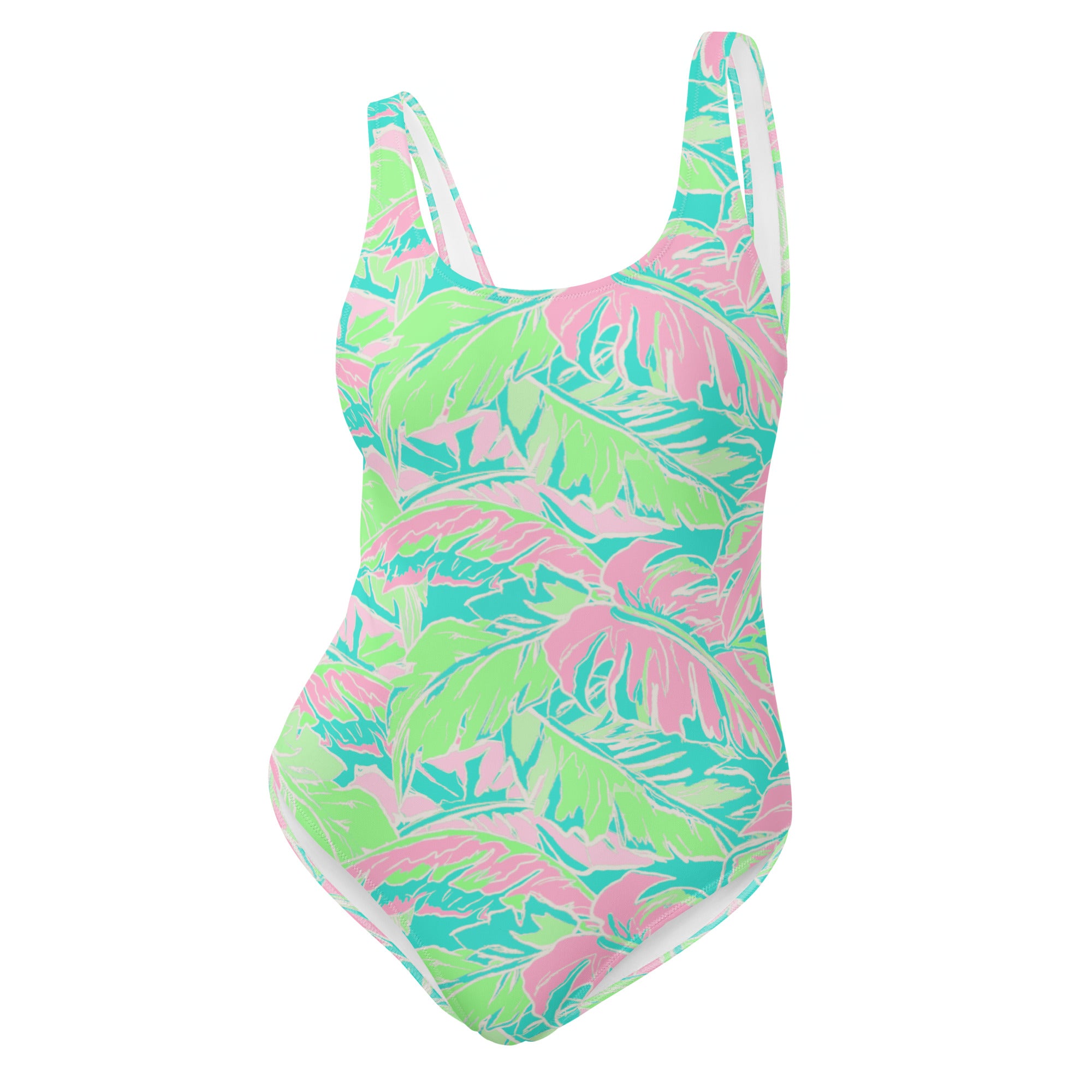 Florida Keys Light One-Piece Swimsuit-Coastal Cool