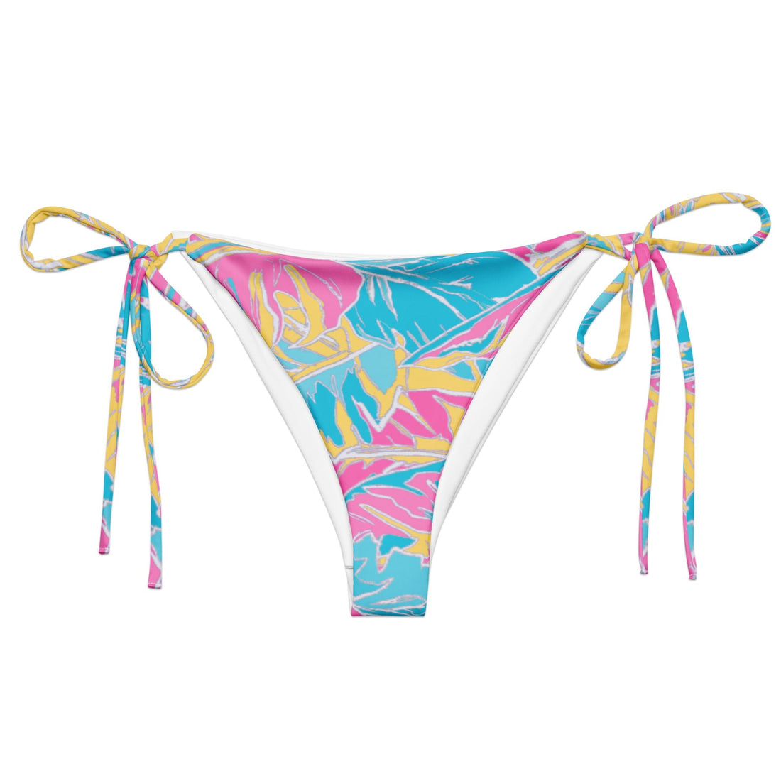 Florida Keys Mix String Bikini Bottom-Coastal Cool