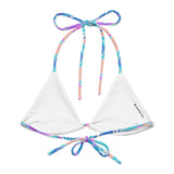 Florida Keys Purple String Bikini Top-Coastal Cool