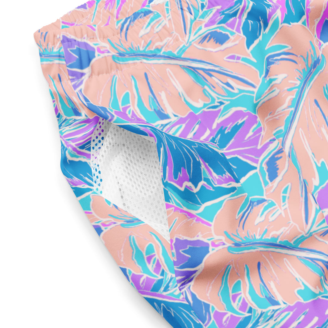 Florida Keys Purple Swim Trunks-Coastal Cool