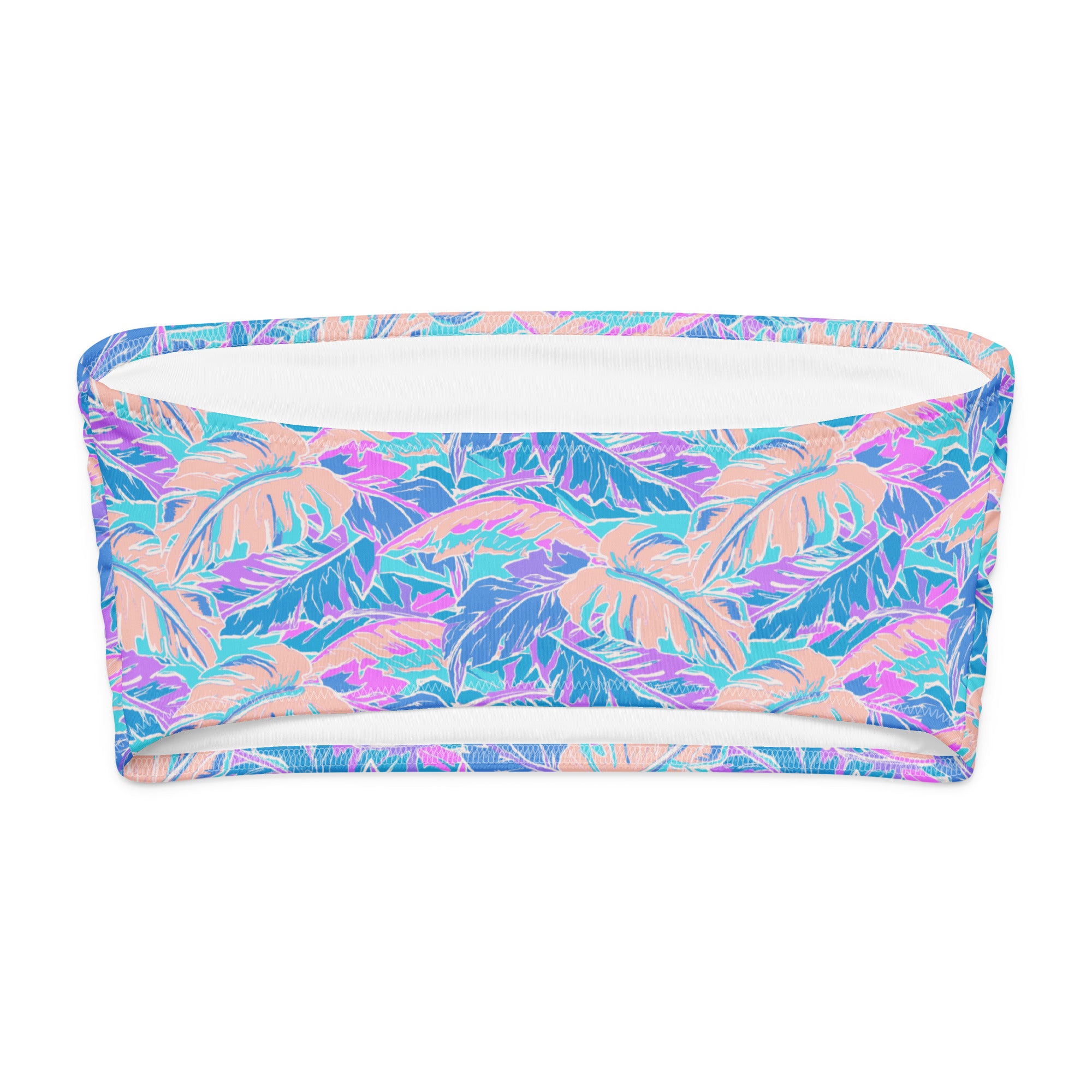 Florida Keys Purple Tube Bikini Top-Coastal Cool