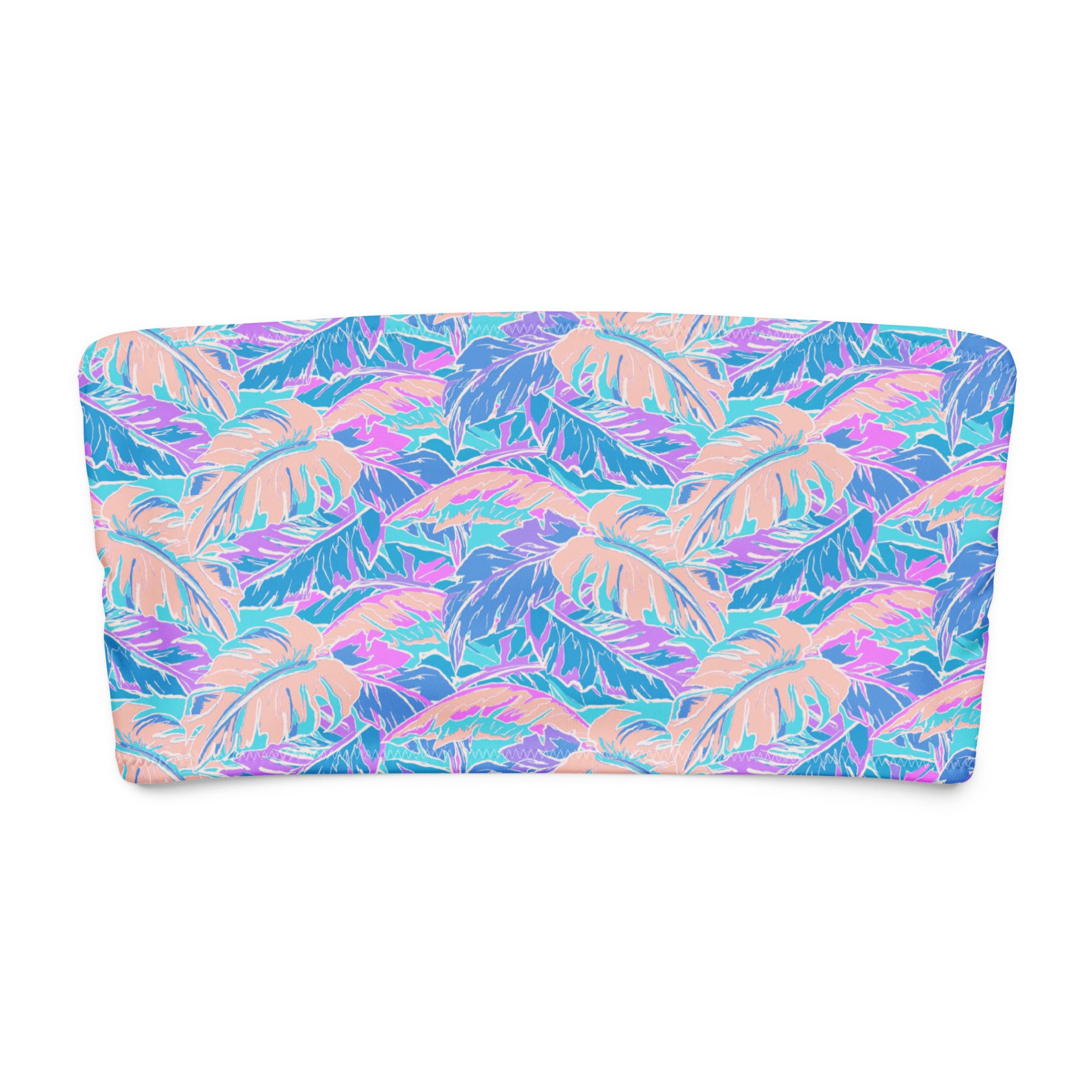 Florida Keys Purple Tube Bikini Top-Coastal Cool