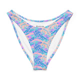 Florida Keys Purple V-Waist Bikini Bottom-Coastal Cool