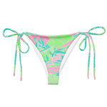 Florida Keys Sea String Bikini Bottom by Coastal Cool sustainable UPF 50 adjustable seamless flattering fit