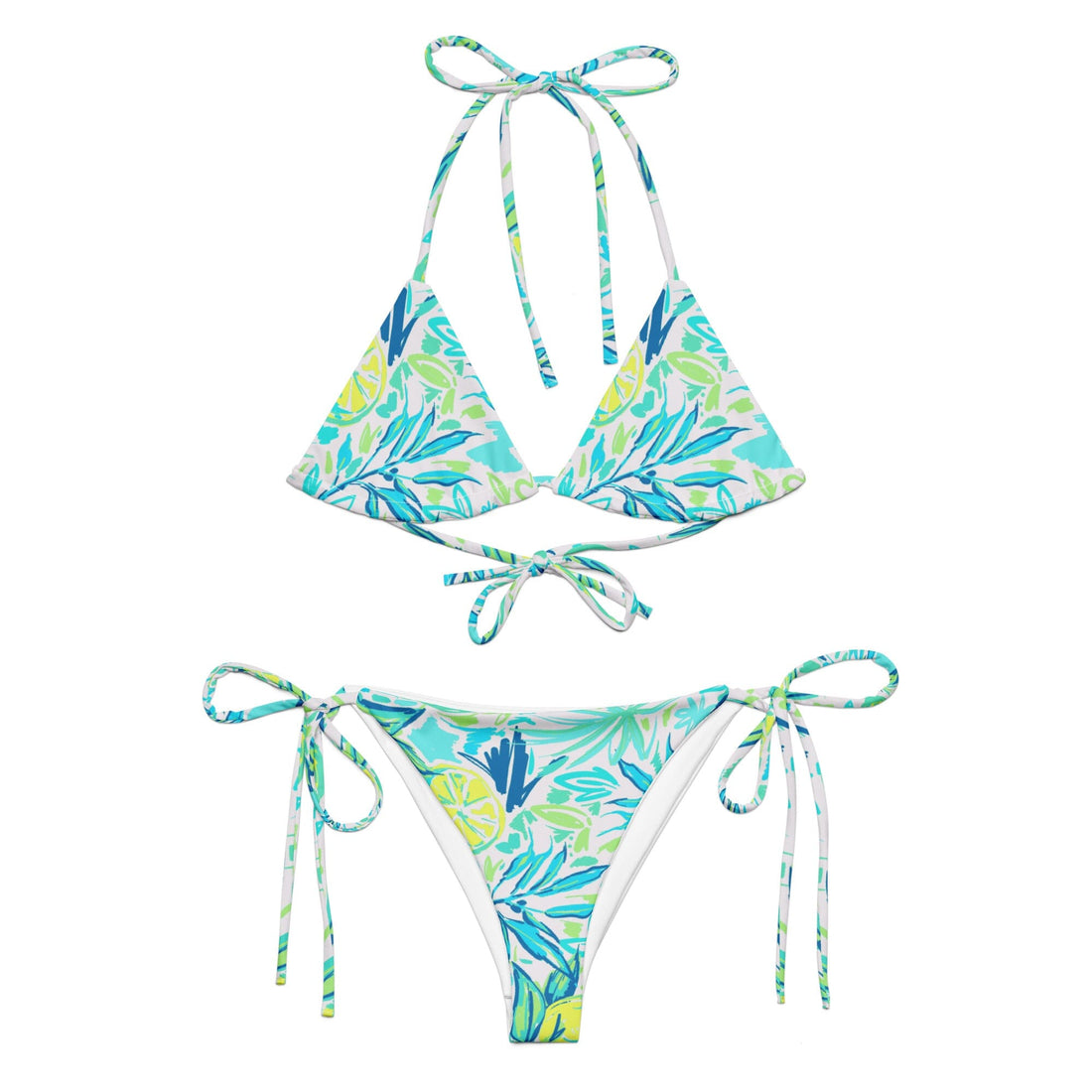 Fresh Fruit Bikini-Coastal Cool-Recycled Swimsuits and Beachwear