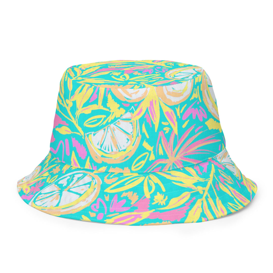 Fresh Fruit Tropic Bucket Hat-Coastal Cool