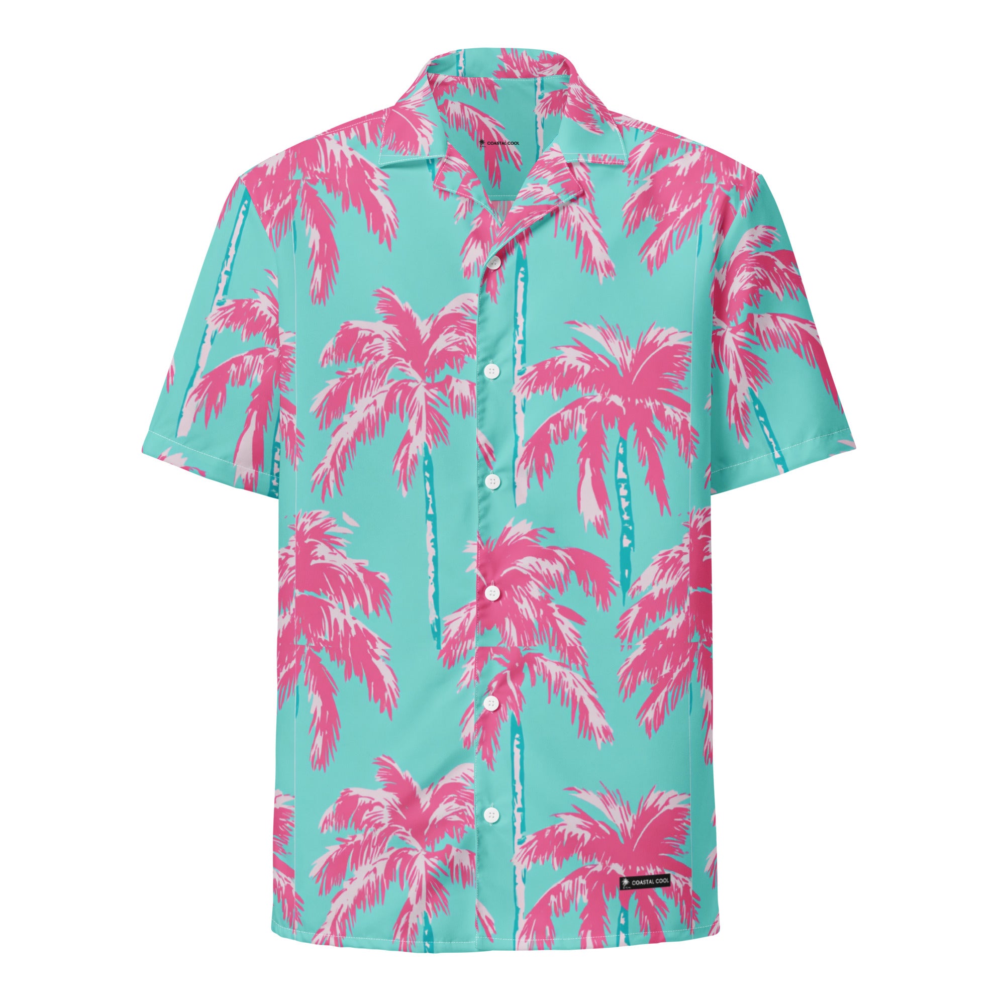 Friday Palms Short Sleeve-Coastal Cool