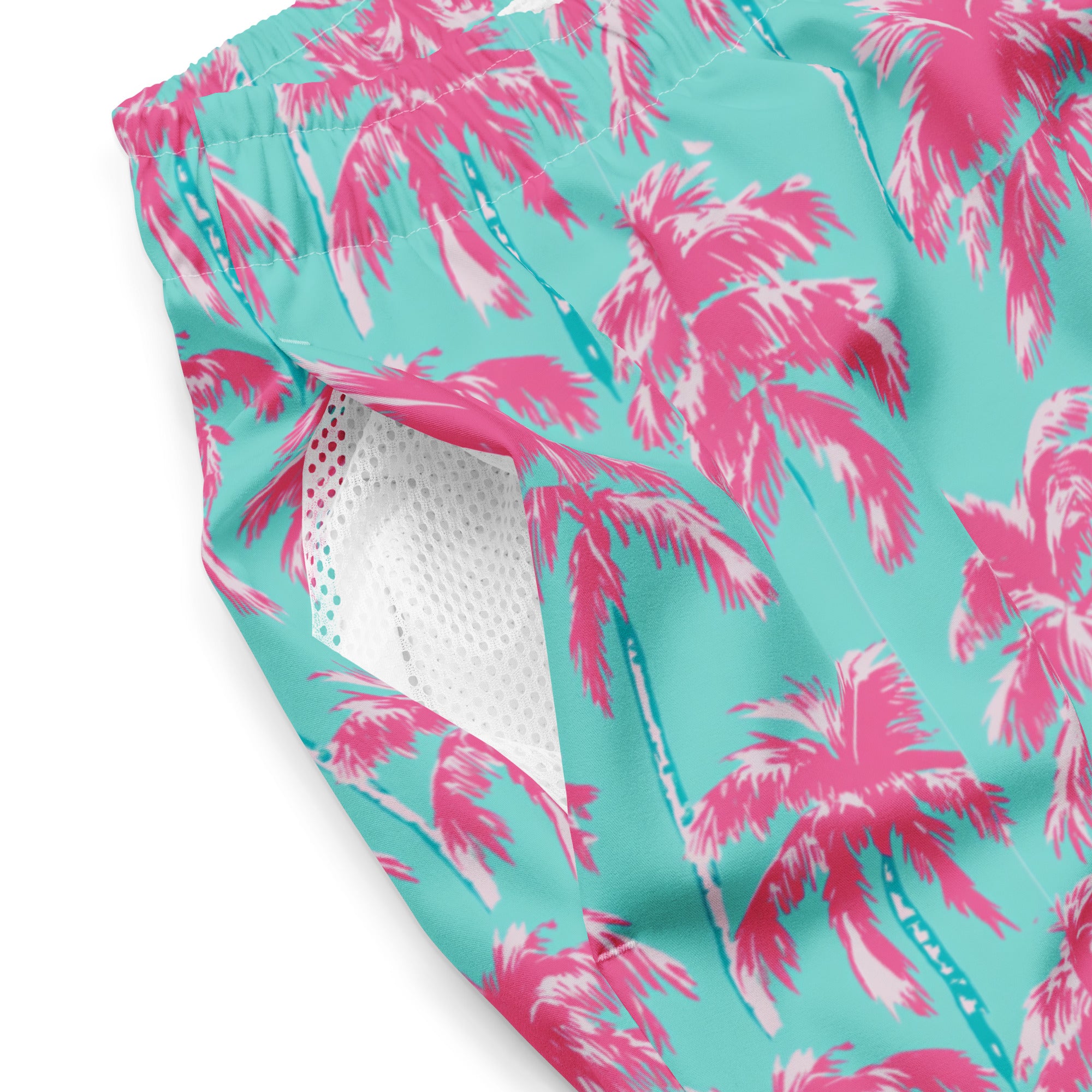 Friday Palms Swim Trunks-Coastal Cool