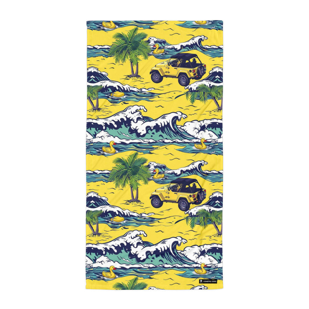 Fv Duck Duck Jeep Towel - CUSTOM-Coastal Cool