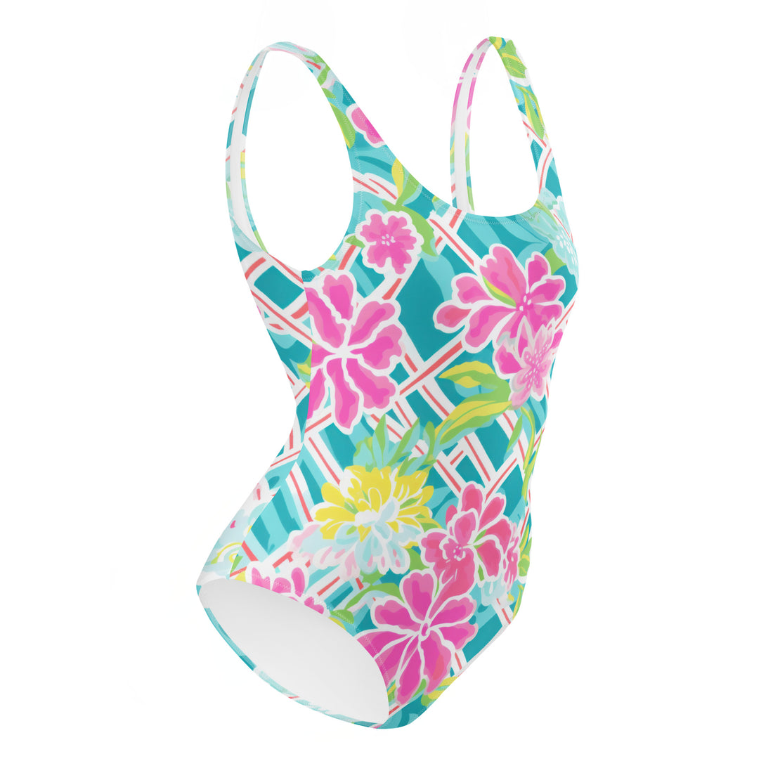 Grand Caymans One-Piece Swimsuit-Coastal Cool