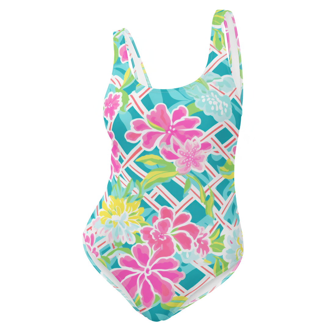 Grand Caymans One-Piece Swimsuit-Coastal Cool