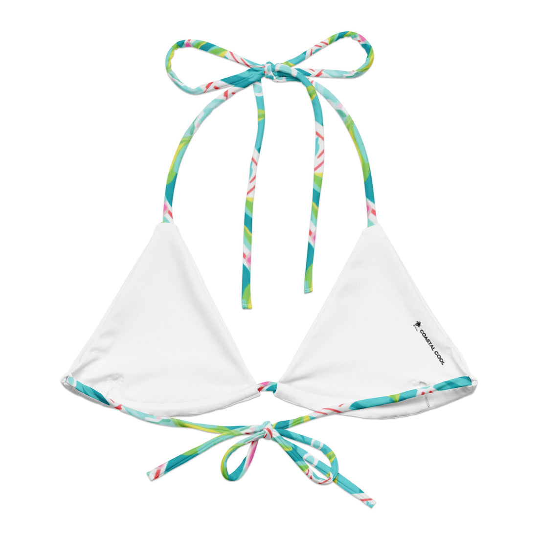 Grand Caymans String Bikini Top-Coastal Cool-Recycled Swimsuits and Beachwear