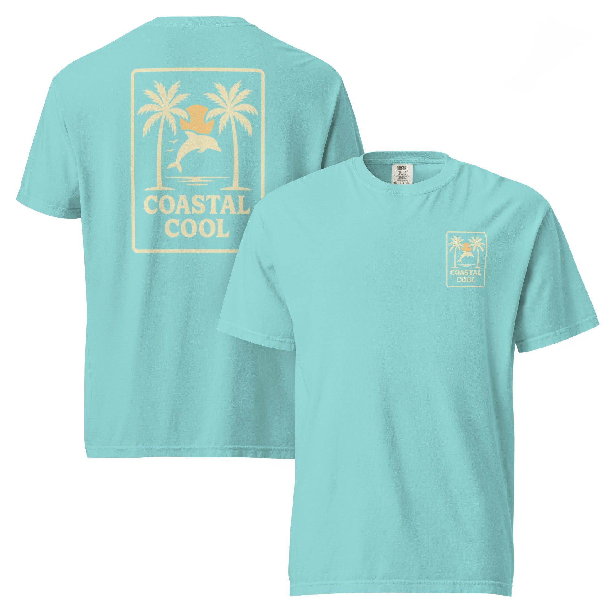 Gulf Breeze Tee - Lagoon-Coastal Cool soft breathable durable high quality comfort fit