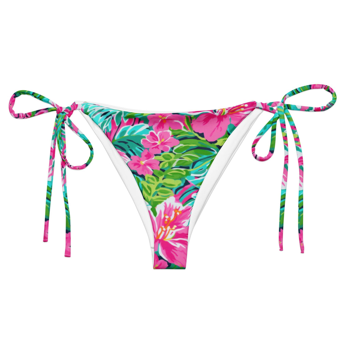 Honolulu String Bikini Bottom-Coastal Cool