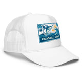 Hooked on Paradise Hat - White-Coastal Cool