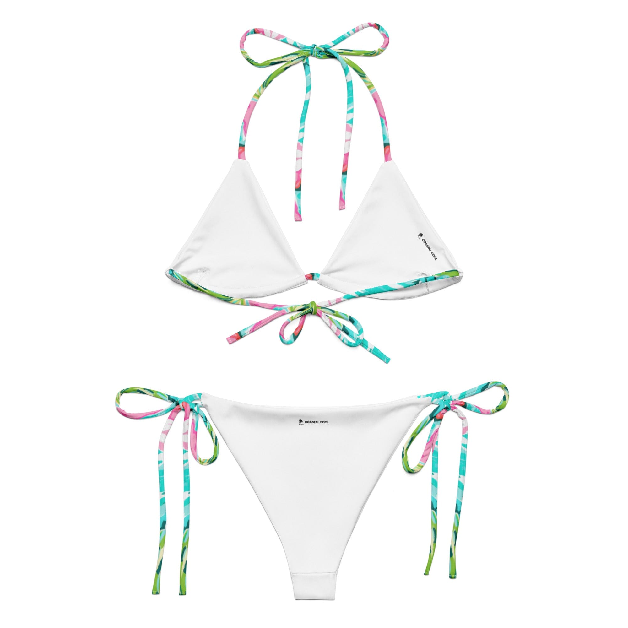 Island Life Bikini by Coastal Cool adjustable bikini set UPF 50 breathable sustainable resort style