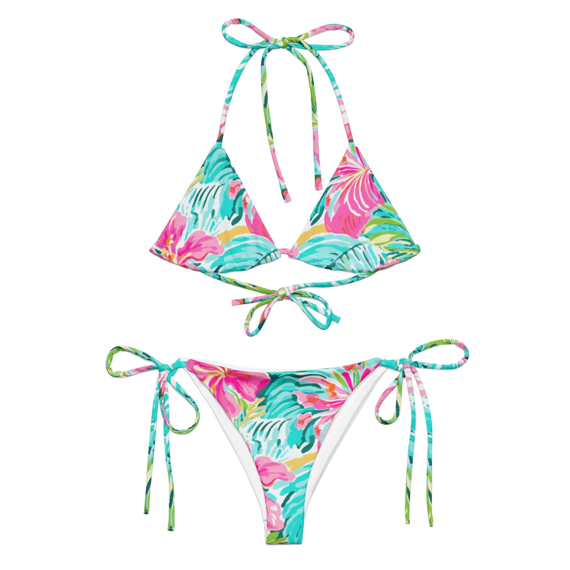 Island Life Bikini by Coastal Cool adjustable bikini set UPF 50 breathable sustainable resort style