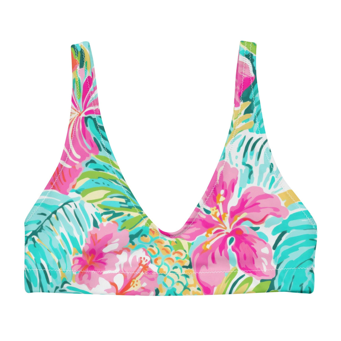 Island Life Bikini Top-Coastal Cool-Recycled Swimsuits and Beachwear