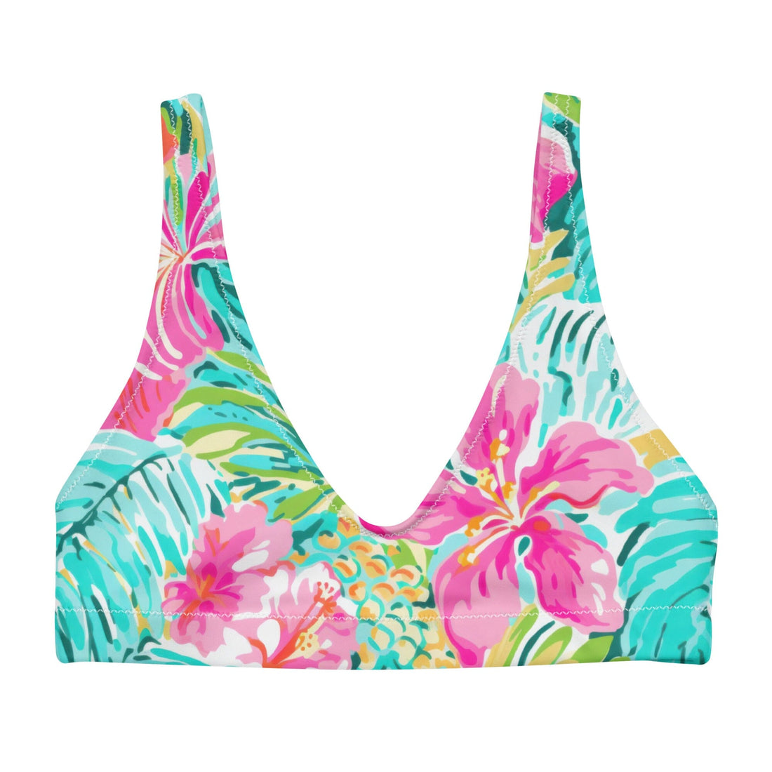 Island Life Bikini Top-Coastal Cool