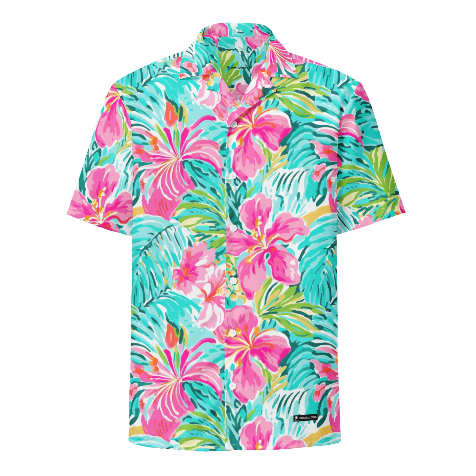 Island Life Short Sleeve by Coastal Cool unisex quick dry breathable resortwear