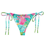 Island Life String Bikini Bottom by Coastal Cool sustainable UPF 50 adjustable seamless flattering fit