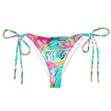 Island Life String Bikini Bottom-Coastal Cool