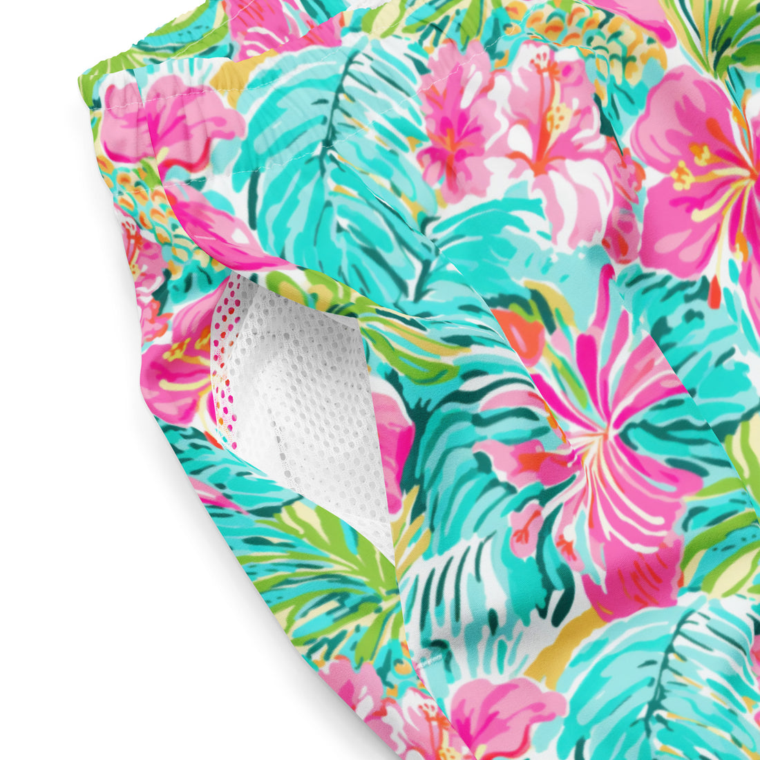 Island Life Swim Trunks-Coastal Cool