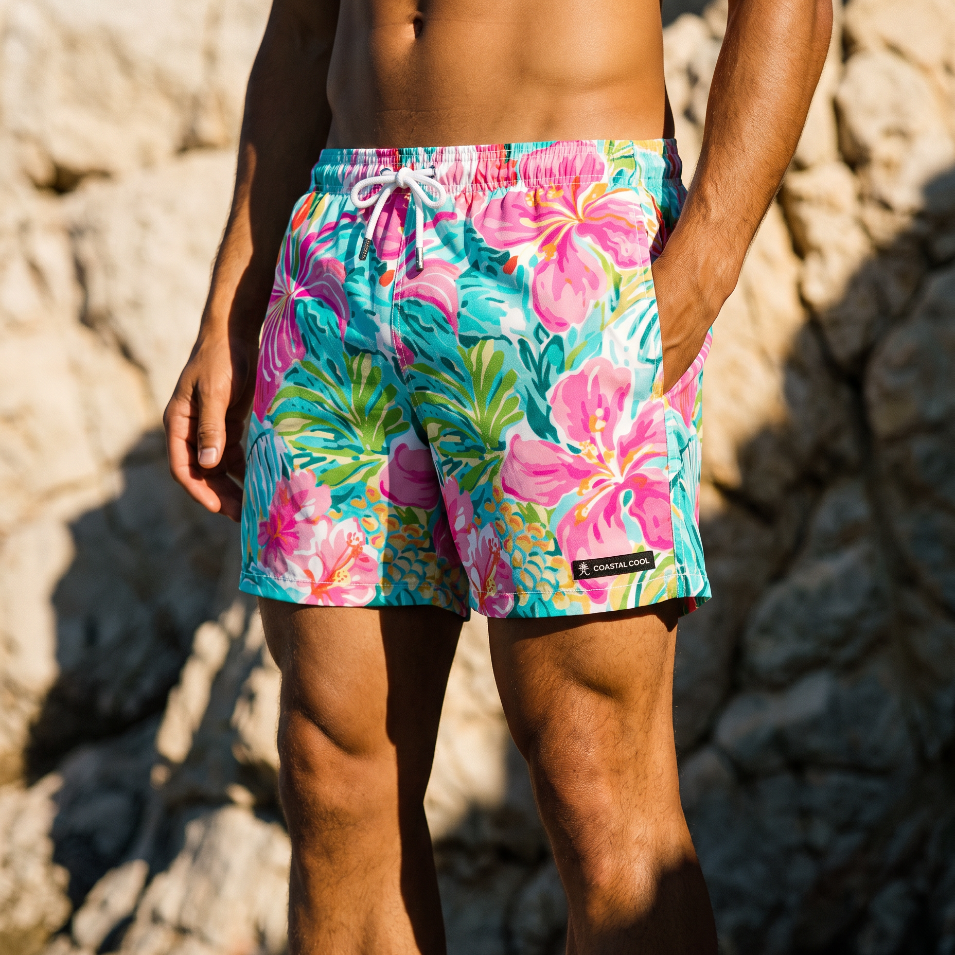 Island Life Swim Trunks-Coastal Cool-2026-V1