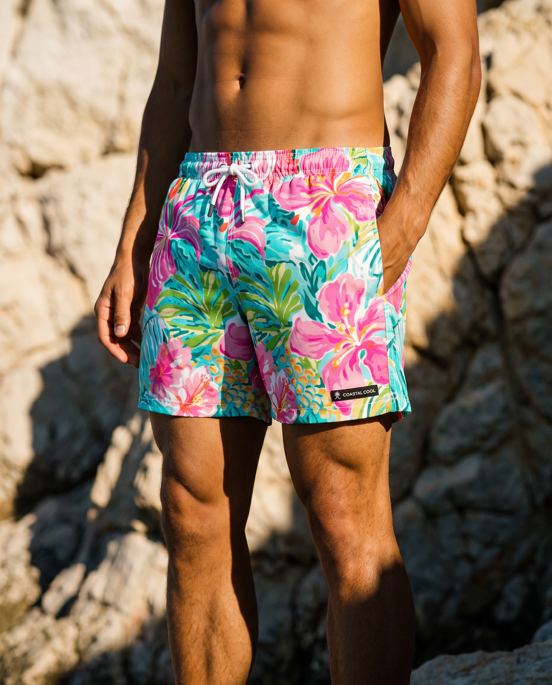 Island Life Swim Trunks-Coastal Cool-2026-V1