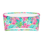 Island Life Tube Bikini Top-Coastal Cool