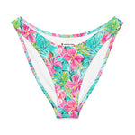 Island Life V-Waist Bikini Bottom-Coastal Cool