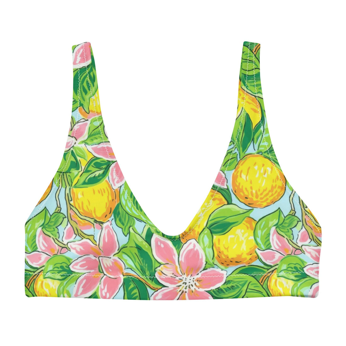 Island Mix Bikini Top-Coastal Cool