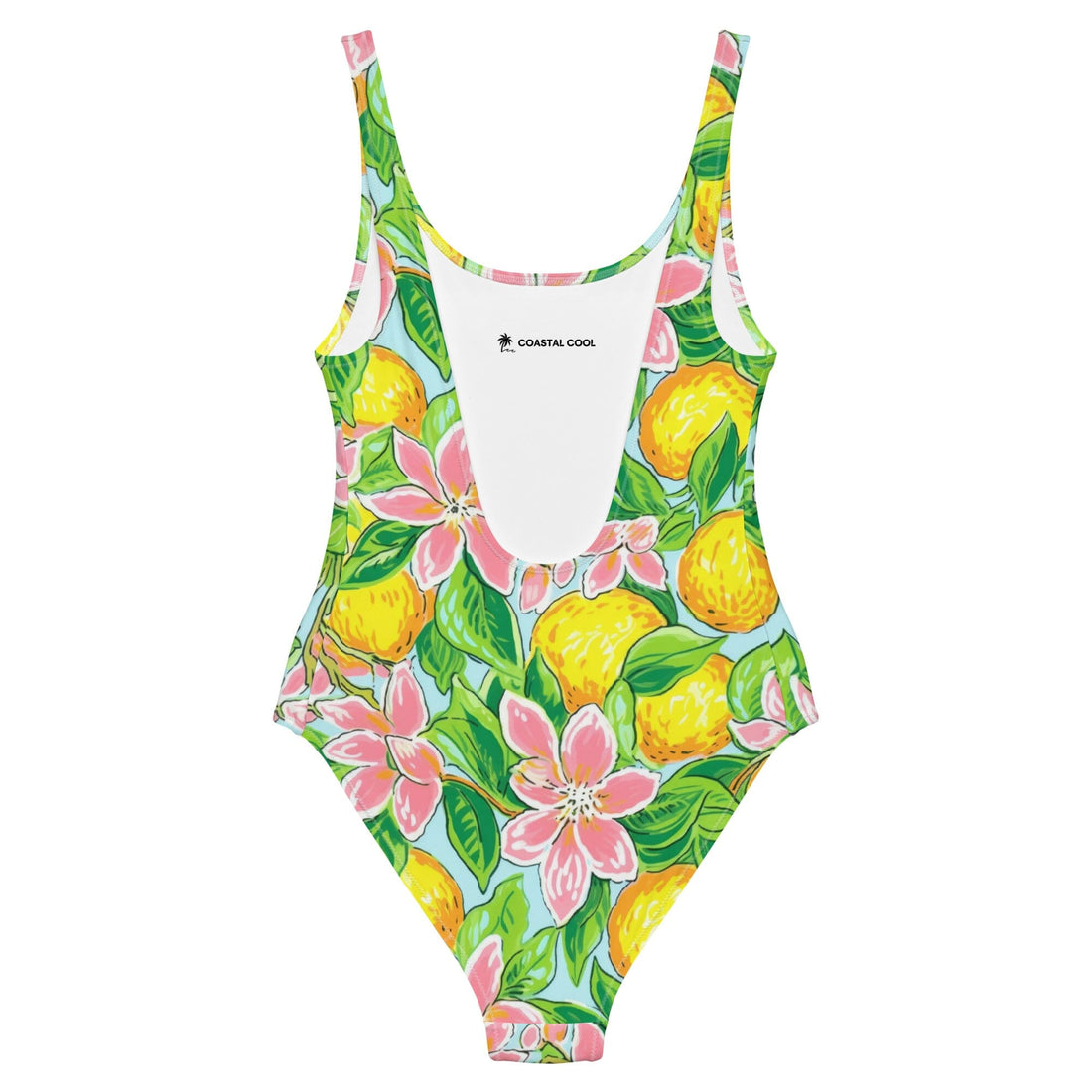 Island Mix One-Piece Swim-Coastal Cool