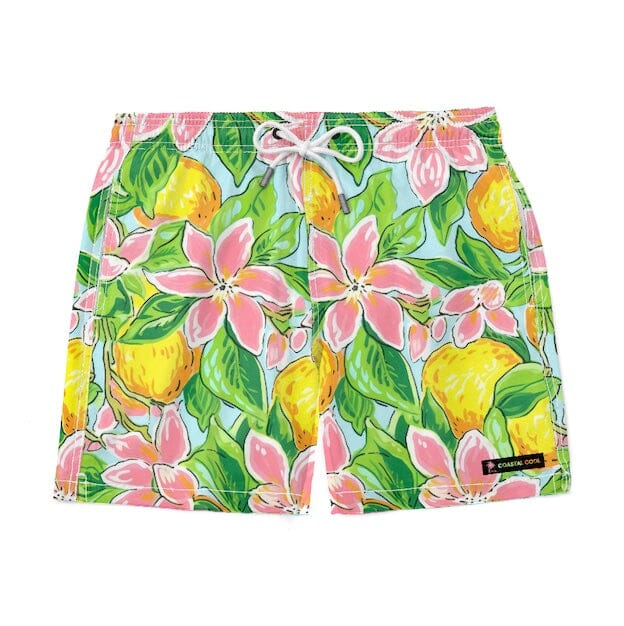 Island Mix Swim Trunks-Coastal Cool