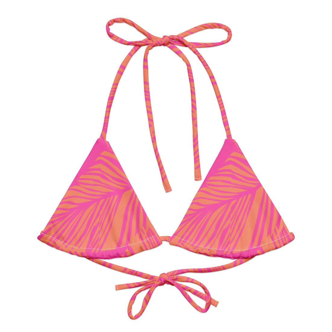 Laguna String Bikini Top-Coastal Cool