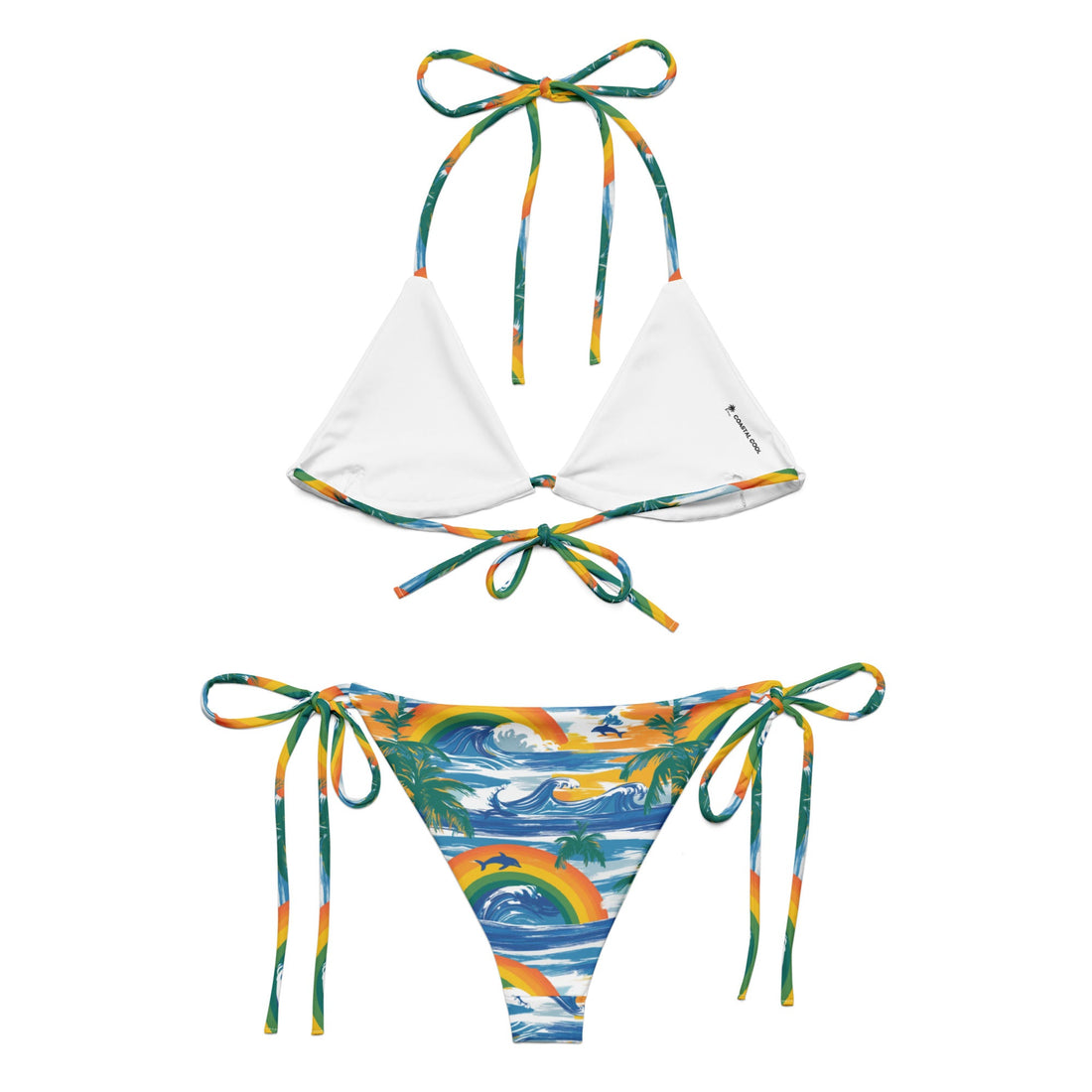 Liam Strong Race Bikini - CUSTOM-Coastal Cool-Recycled Swimsuits and Beachwear