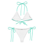 Light Teal Bikini by Coastal Cool adjustable bikini set UPF 50 breathable sustainable resort style