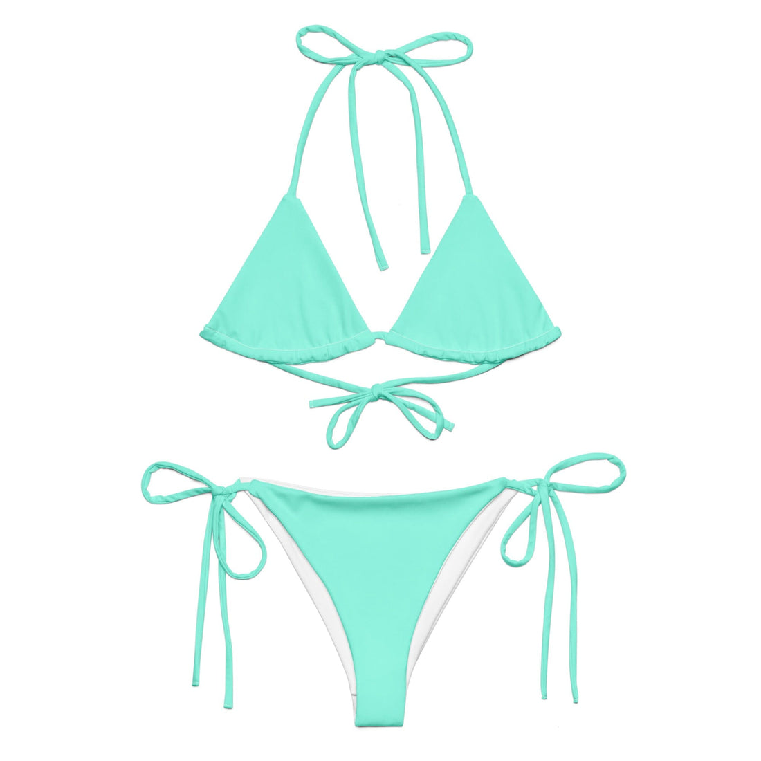 Light Teal Bikini-Coastal Cool