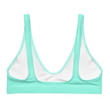 Light Teal Bikini Top-Coastal Cool