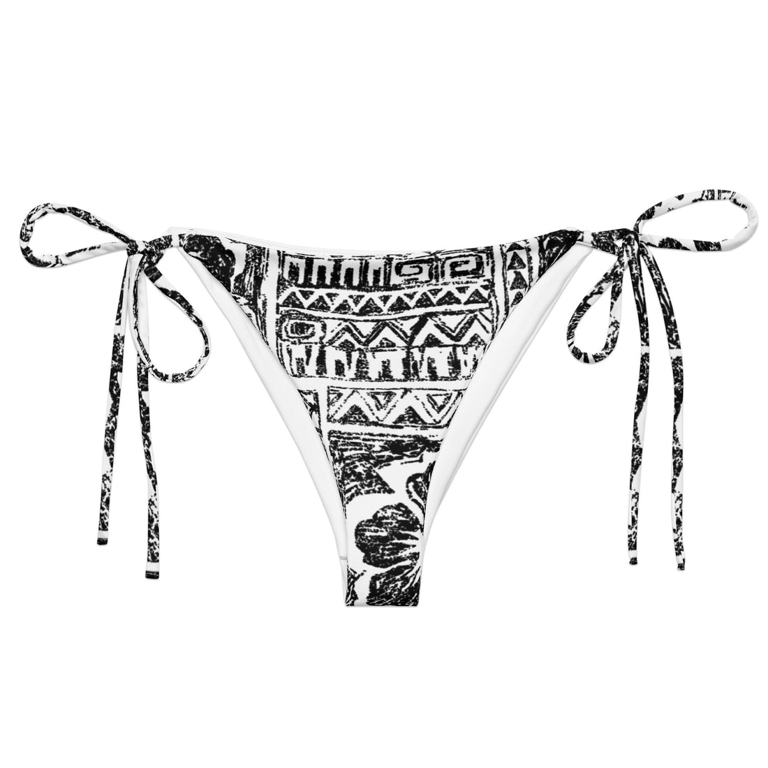 Los Angeles String Bikini Bottom-Coastal Cool