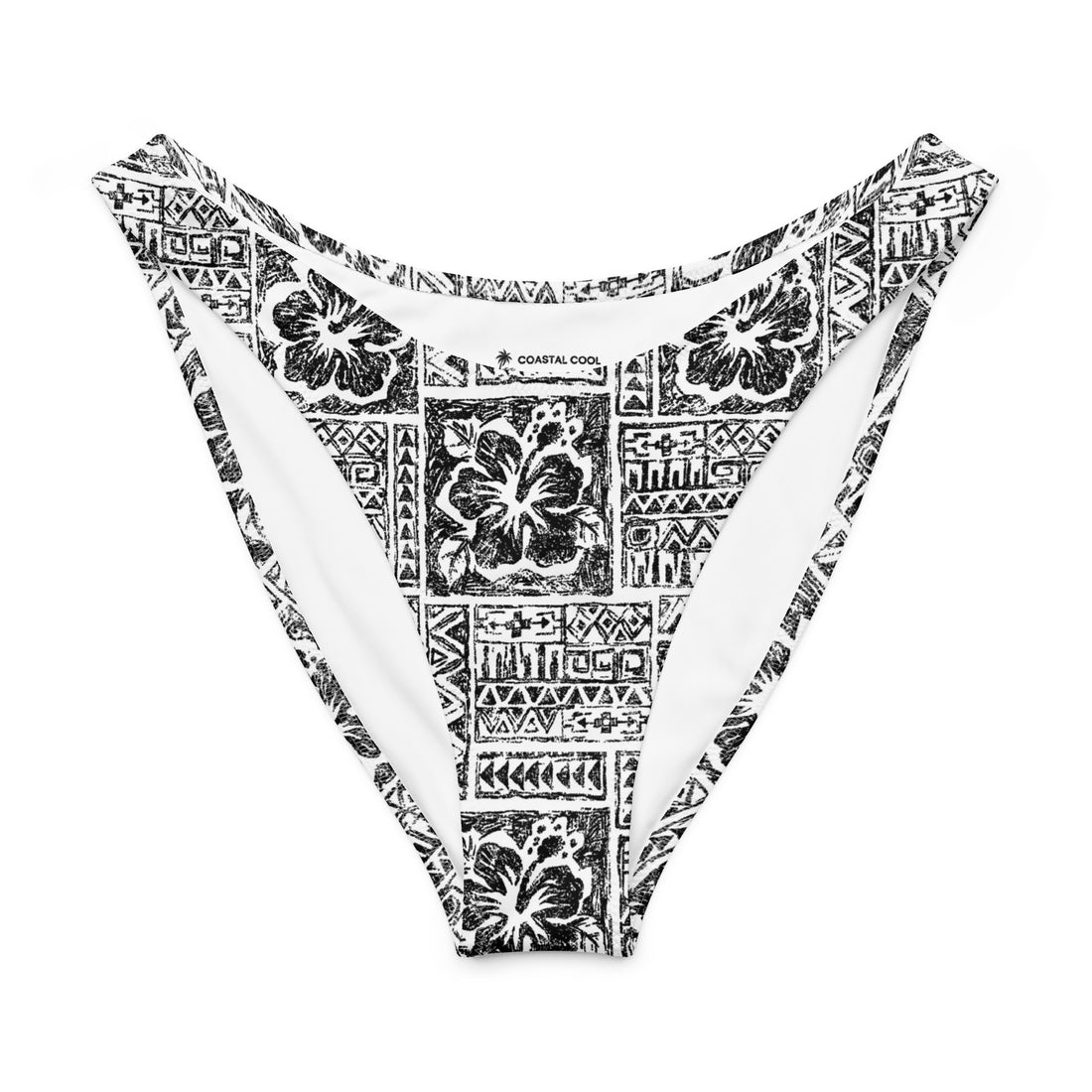 Los Angeles V-Waist Bikini Bottom-Coastal Cool