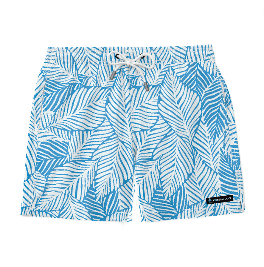 Maldives Swim Trunks-Coastal Cool