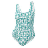 Nā Lani One-Piece Swimsuit-Coastal Cool