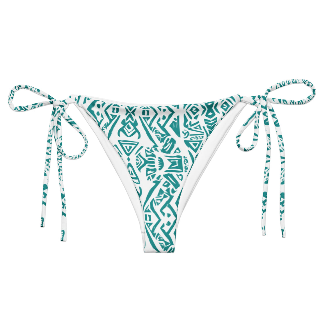 Nā Lani String Bikini Bottom-Coastal Cool-Recycled Swimsuits and Beachwear