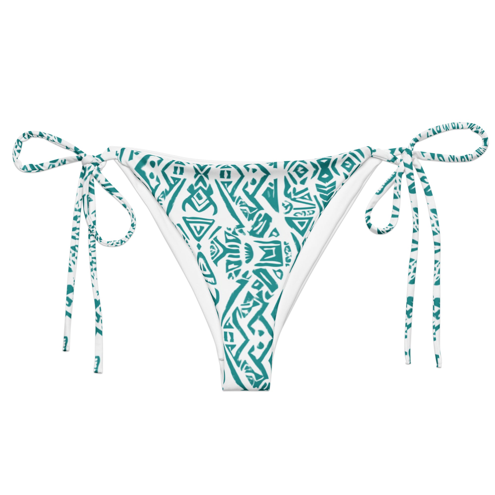 Nā Lani String Bikini Bottom-Coastal Cool
