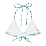 Nā Lani String Bikini Top-Coastal Cool
