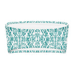 Nā Lani Tube Bikini Top-Coastal Cool