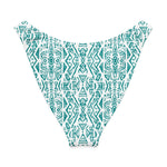 Nā Lani V-Waist Bikini Bottom-Coastal Cool